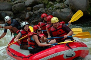 rafting