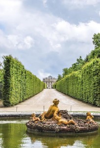 flora  fountain in Versailles Palace garden, France