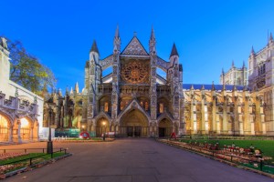 Traveling in the famous Westminster Abbey, London, United Kingdo