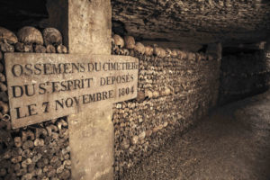 Explore the Paris Catacombs with AESU... if you dare! 