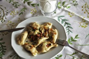 Enjoy traditional pierogi in Poland!