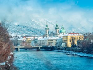 Austrian Alps in the Winter