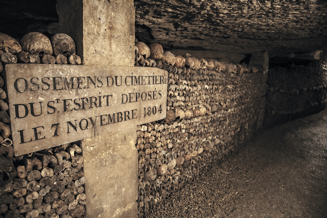 The Tall Tales of the Paris Catacombs